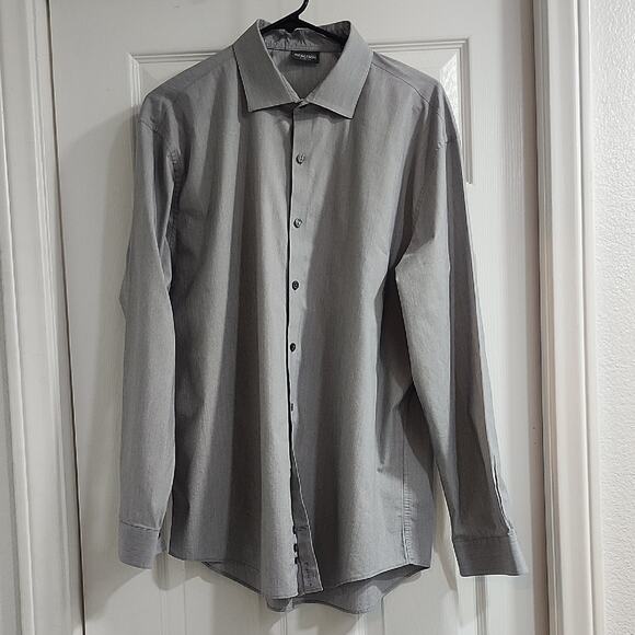 Kenneth Cole Reaction Other - Kenneth Cole Reaction Gray Dress Shirt